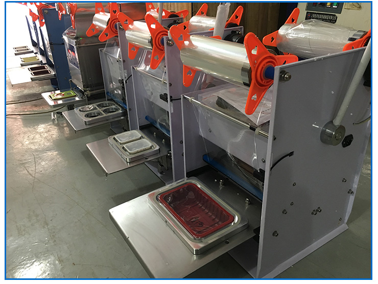 上海厂家直销定制各种 餐盒封口机、一次性快餐盒封口机，便当盒封膜机
