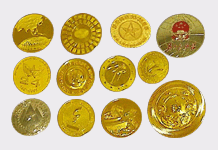 周年纪念章 纯铜纪念币制作，公司标志纪念章，