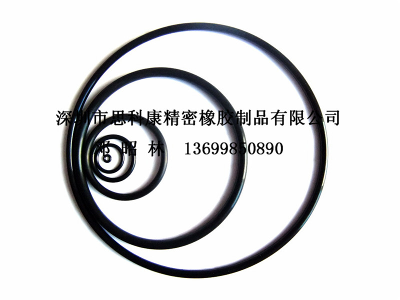 SKOOCOM耐强氧化剂橡胶产品耐油墨橡胶圈体积变化率小密封性能佳图片