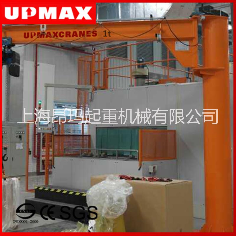 上海厂家经销1t2t欧式电动旋转悬臂吊起重机图片
