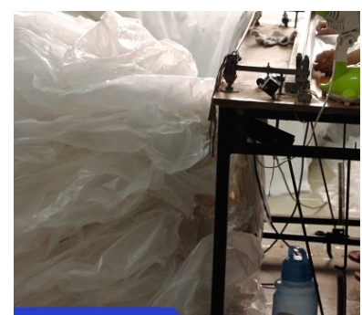 厂家直销可加工薄膜袋材料沙发包装袋雾白色沙发包装袋环保袋材料图片