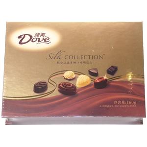 德芙巧克力礼盒创意心形零食520巧克力礼物进口德芙巧克力红色德芙巧克力红色铁盒德芙巧克力图片