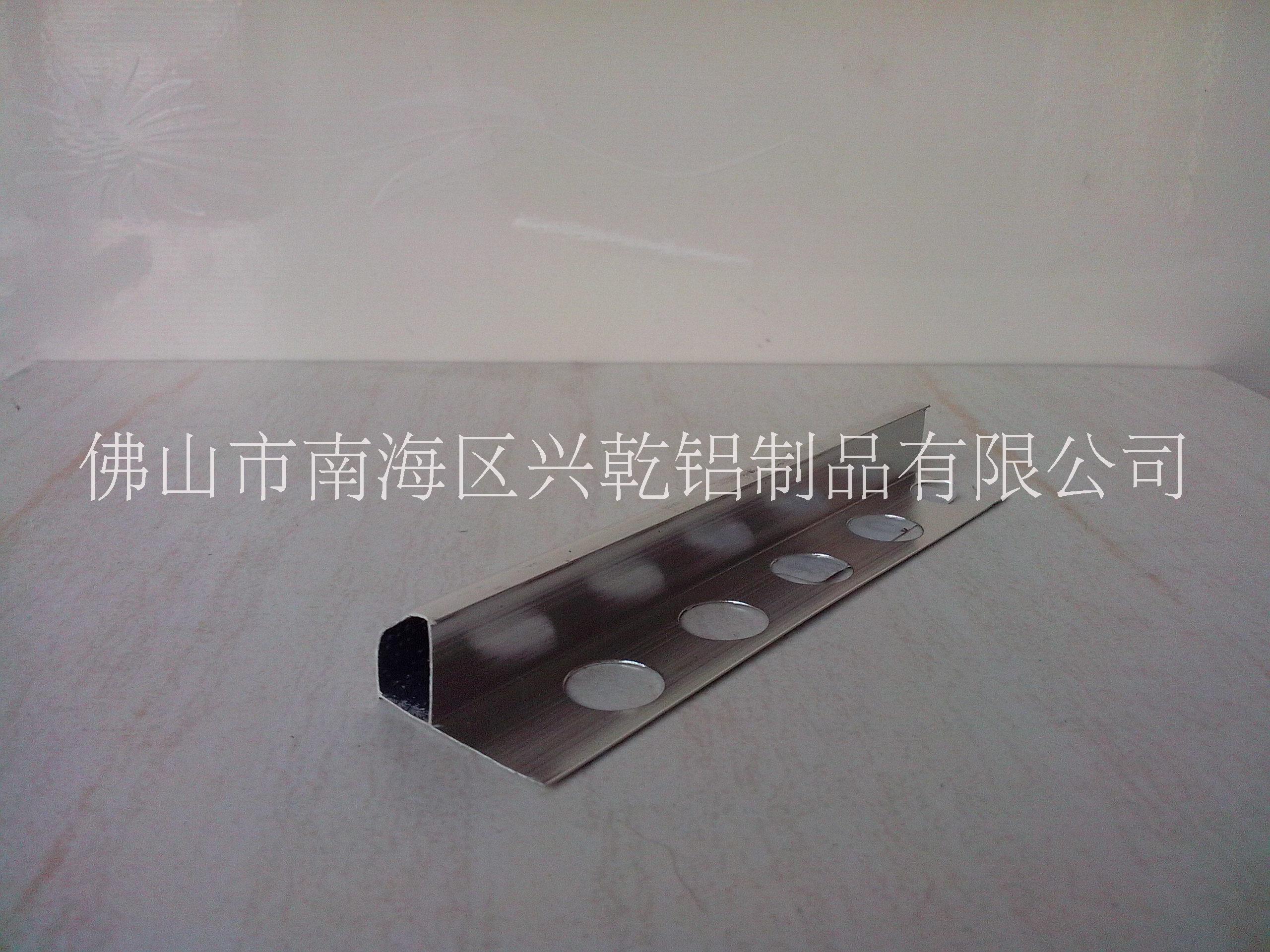 佛山厂欧式铝合金瓷砖装饰线条护角XQ-FH125氧化处理加工图片