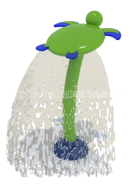 【大升】玻璃钢嬉水游戏儿童乐园小型喷水豆水上乐园设施 喷水小品