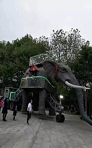 机械大象出租上海彤馨机械大象巡游展览图片