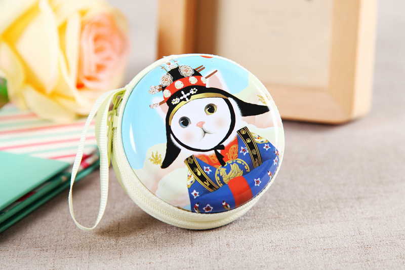 韩国猫零钱包 韩国猫零钱包供应 收纳盒 手绘卡通 六一儿童节礼物