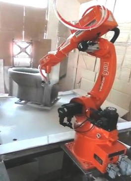 青岛区喷涂机器人直销@工业喷涂机器人系统@钱江机器人喷涂系统