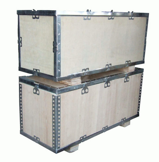 无锡江阴地区专业生产钢边箱，木箱