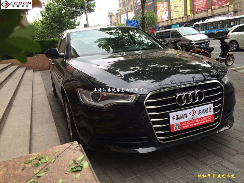 上海汽车租赁奥迪A6L上海高档接待用车出租图片