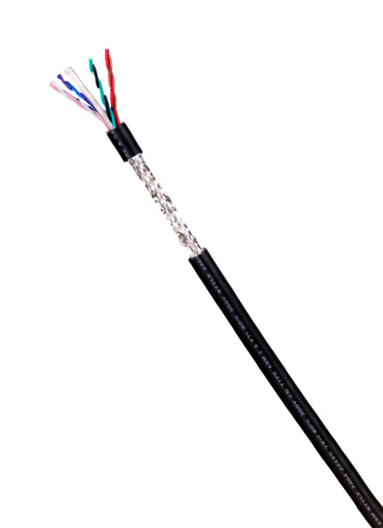 湖南双护套屏蔽双绞拖链电缆 双护套屏蔽双绞拖链电缆生产厂家