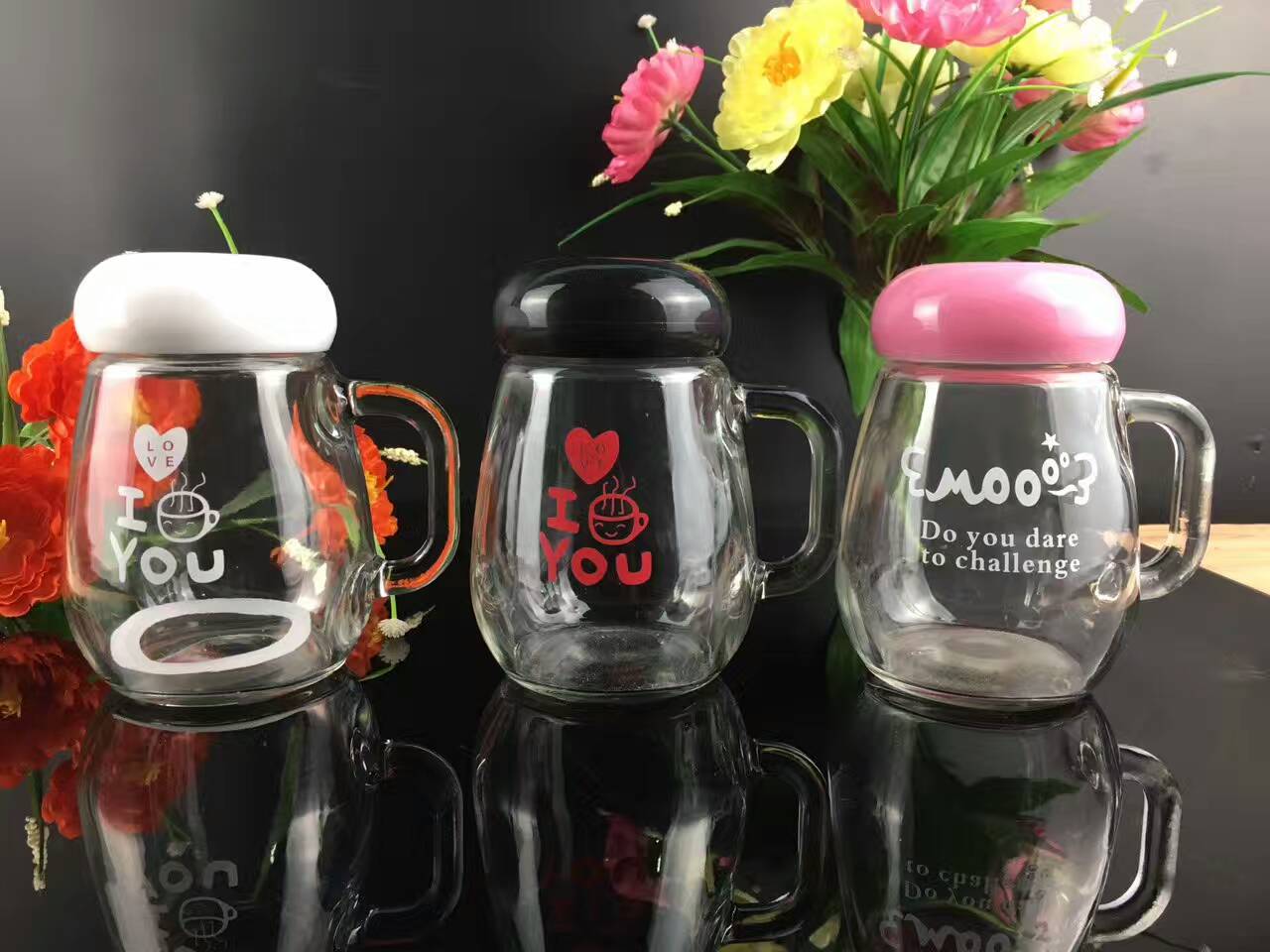 徐州市简趣手创意水杯玻璃杯子便携泡茶杯厂家