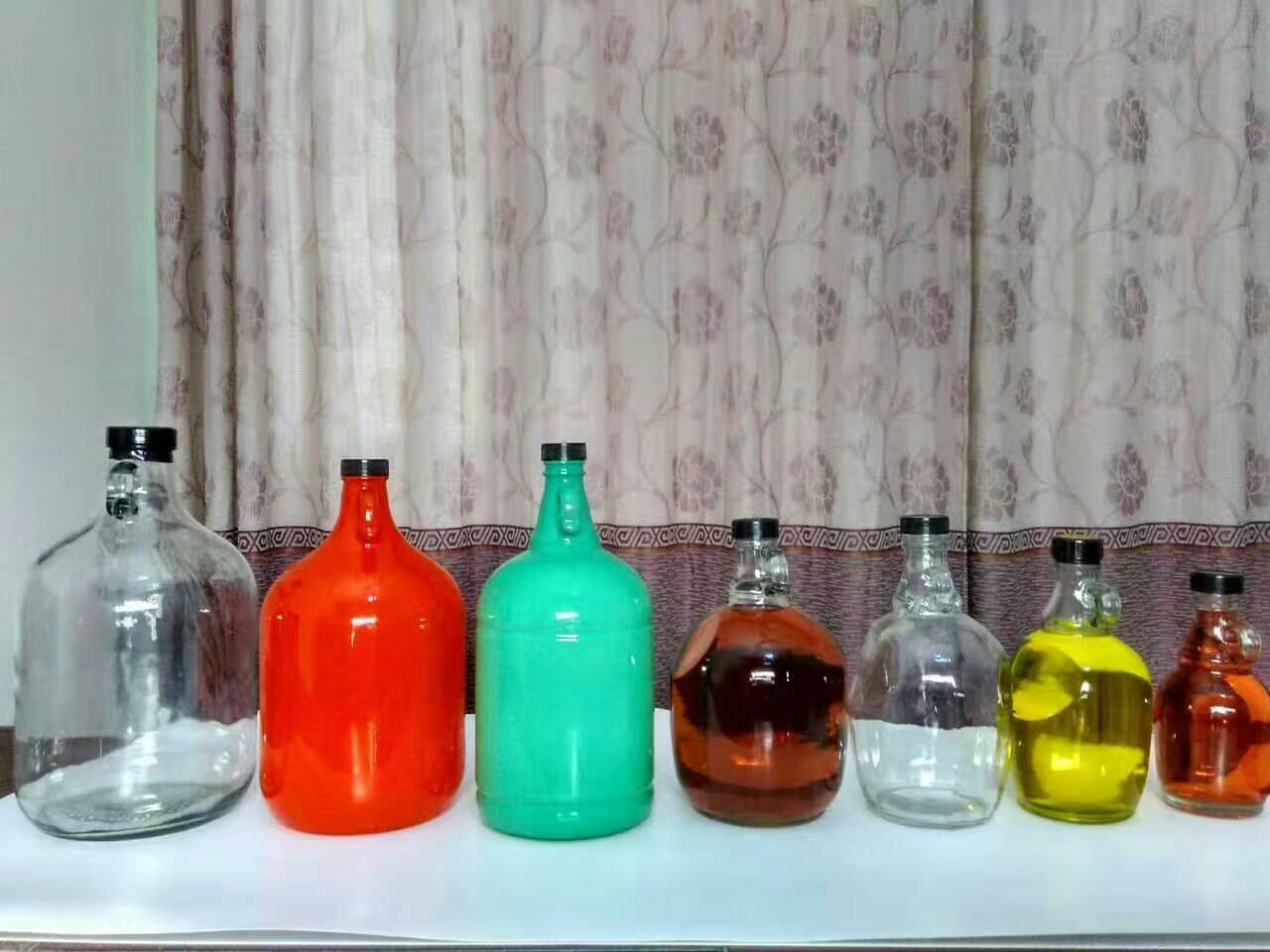 加州酒瓶自酿葡萄酒瓶密封泡酒玻璃图片