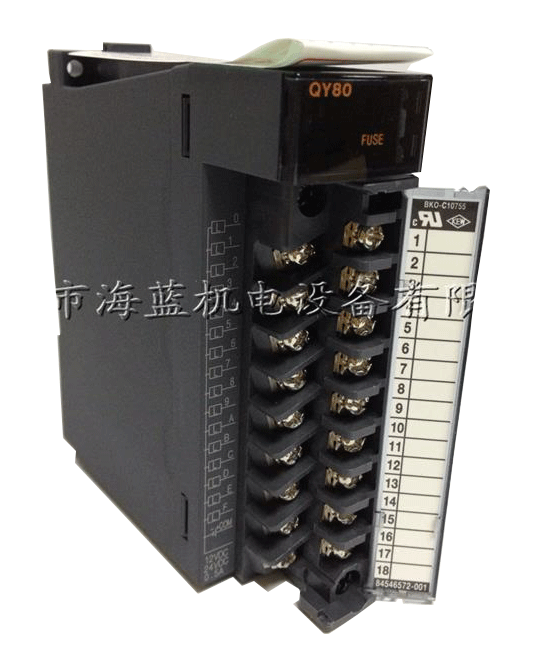 海蓝专业代理三菱Q系列PLC输出模块QY80，价格便宜，质量有保障，提供技术支持和维修保障图片
