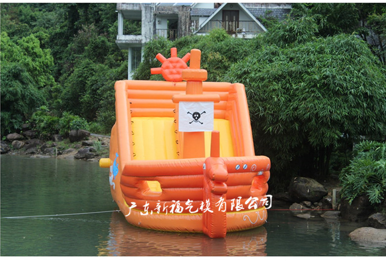 充气陆地海盗船 广东充气滑梯批发  广东充气滑梯经销商