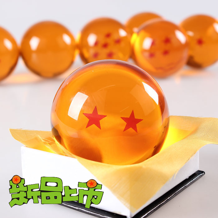 广州市7.6厘米七龙珠球厂家动漫 手办 七龙珠 水晶球 7.6厘米七龙珠球 1-7颗星可选