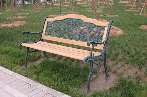 北京公园座椅厂家 户外公园椅铸铁椅 供应花园桌椅厂家