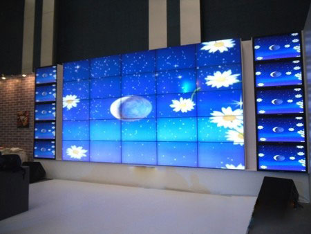 LG原装49寸3.5MM超窄边LCD液晶拼接大屏监控电视墙