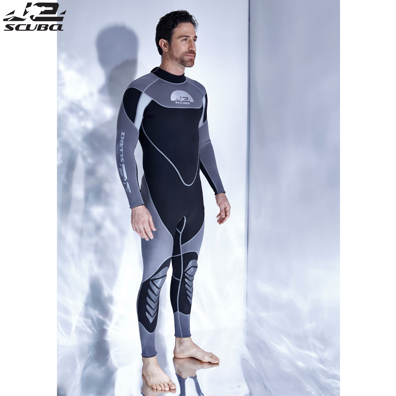 厂家力推  修身爆款  新款JESCUBA男士连体潜水衣