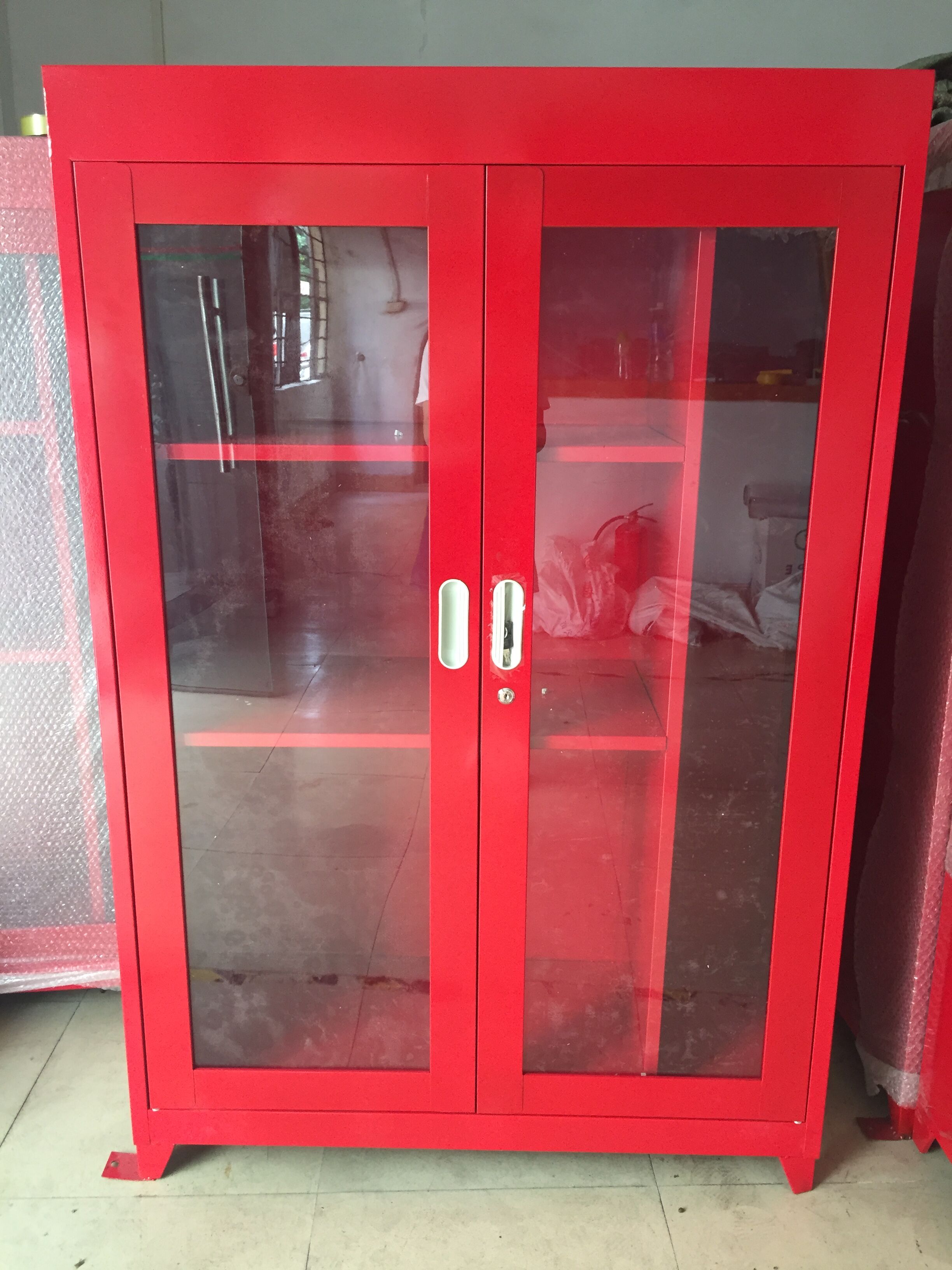 消防柜定做 消防工具柜 消防应急器材柜 防护用品柜  消防应急柜