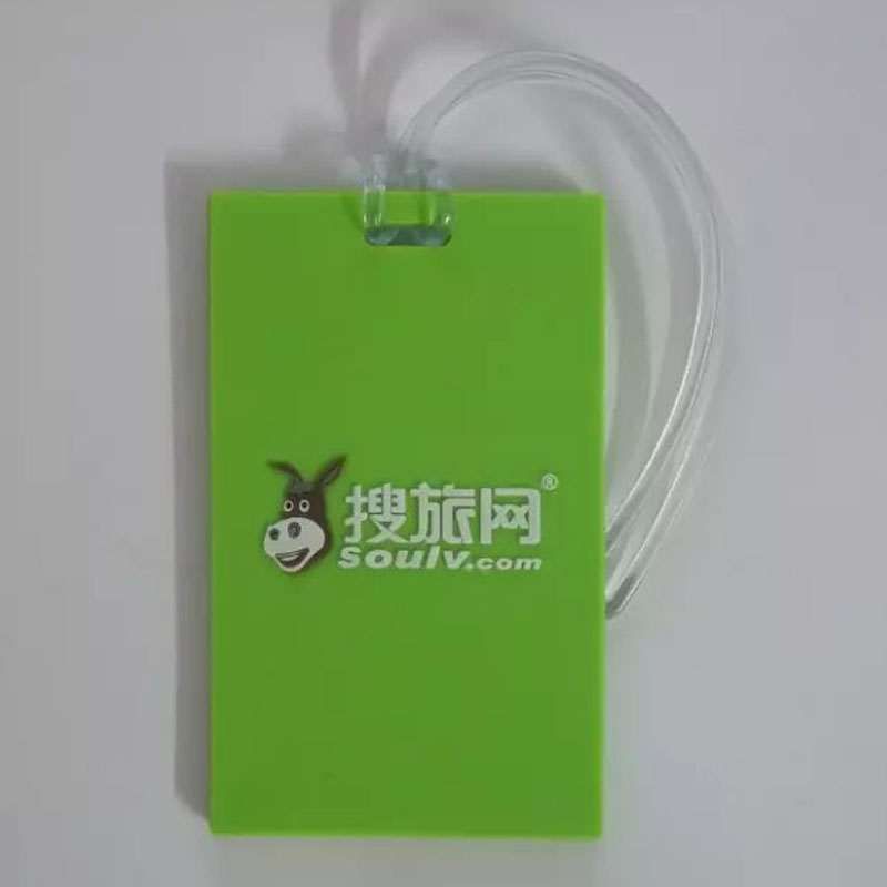 pvc行李牌定制批发环保优质塑胶彩色pvc行李牌硅胶创意卡通挂牌