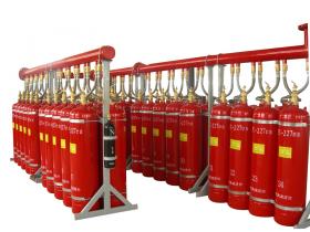 4.2MPa七氟丙烷管网式气体灭火装置、洁净气体灭火剂、陕西七氟丙烷实力厂家