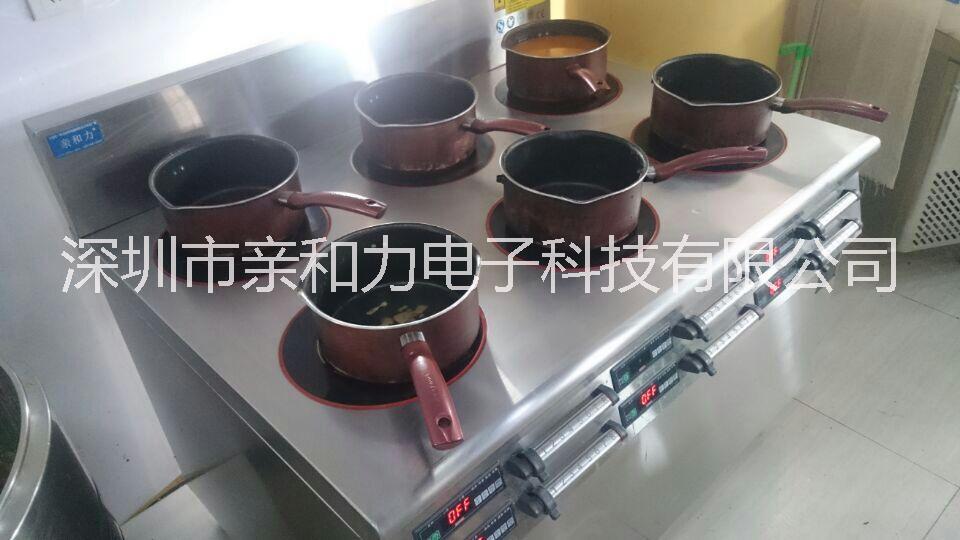 杭州六头电磁煲仔炉价格，3KW六头电磁煲仔炉厂家，上城区六头煲仔炉品牌