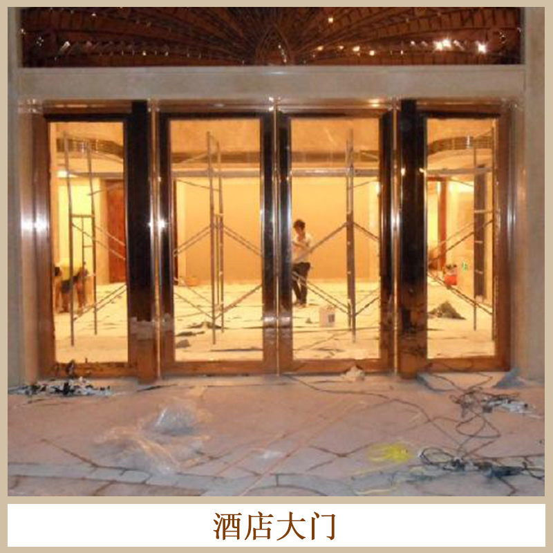 广州酒店定制不锈钢大门批发