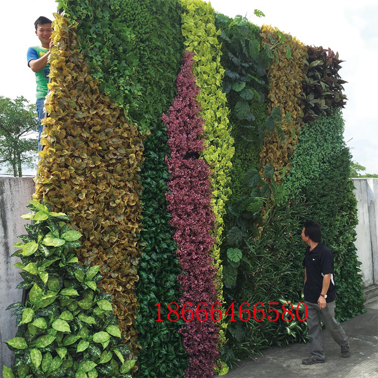厂家直销仿真植物墙仿真绿植墙垂直绿化墙室内植物墙定做批发图片