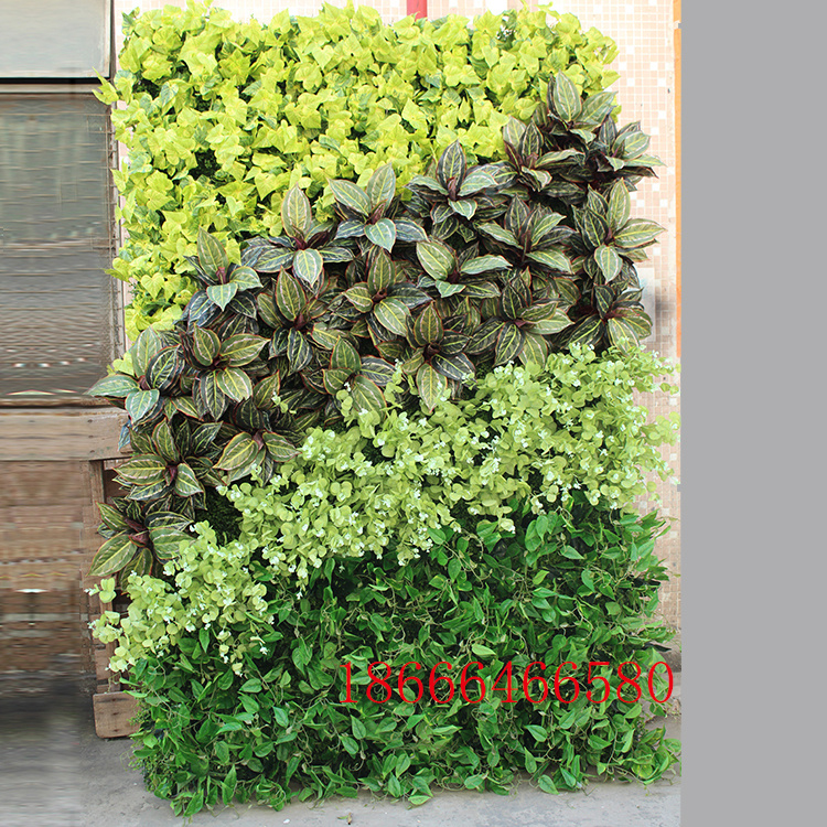 仿真绿植背景墙塑料假草皮植物墙仿真植物墙厂家定做批发室内外仿真植物墙图片