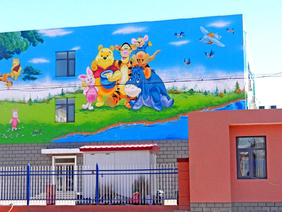 幼儿园喷绘 广州幼儿园喷绘 东莞幼儿园喷绘 深圳幼儿园喷绘