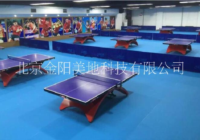 PVC运动地板北京施工PVC运动地板北京供货商北京运动系列地板厂家图片