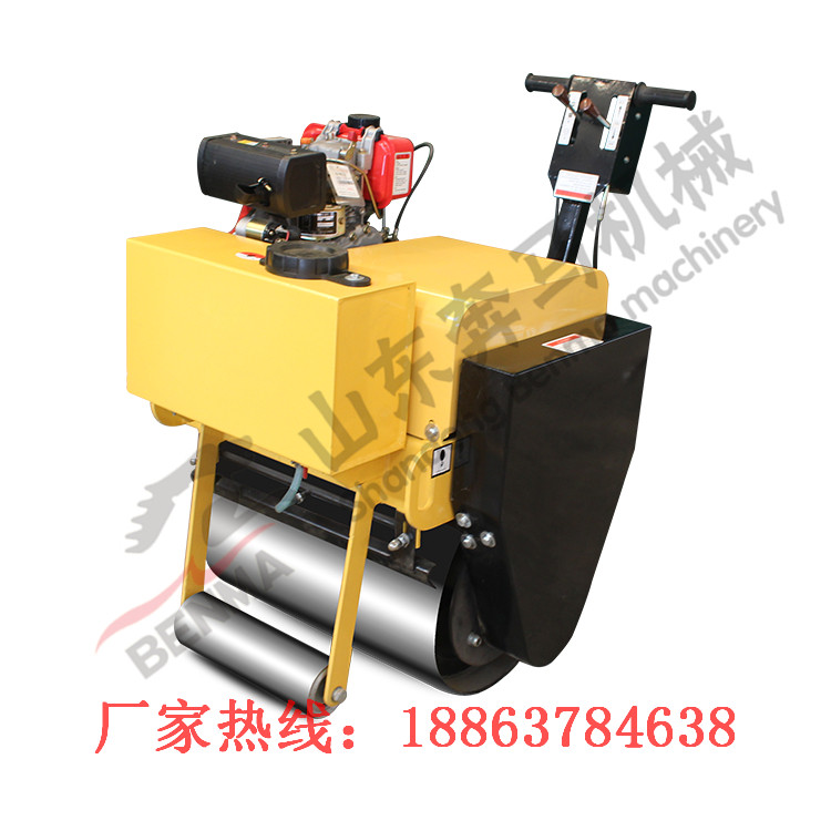 厂家专业生产单钢轮压路机小型手扶压路机质保一年厂家热线18863784638图片