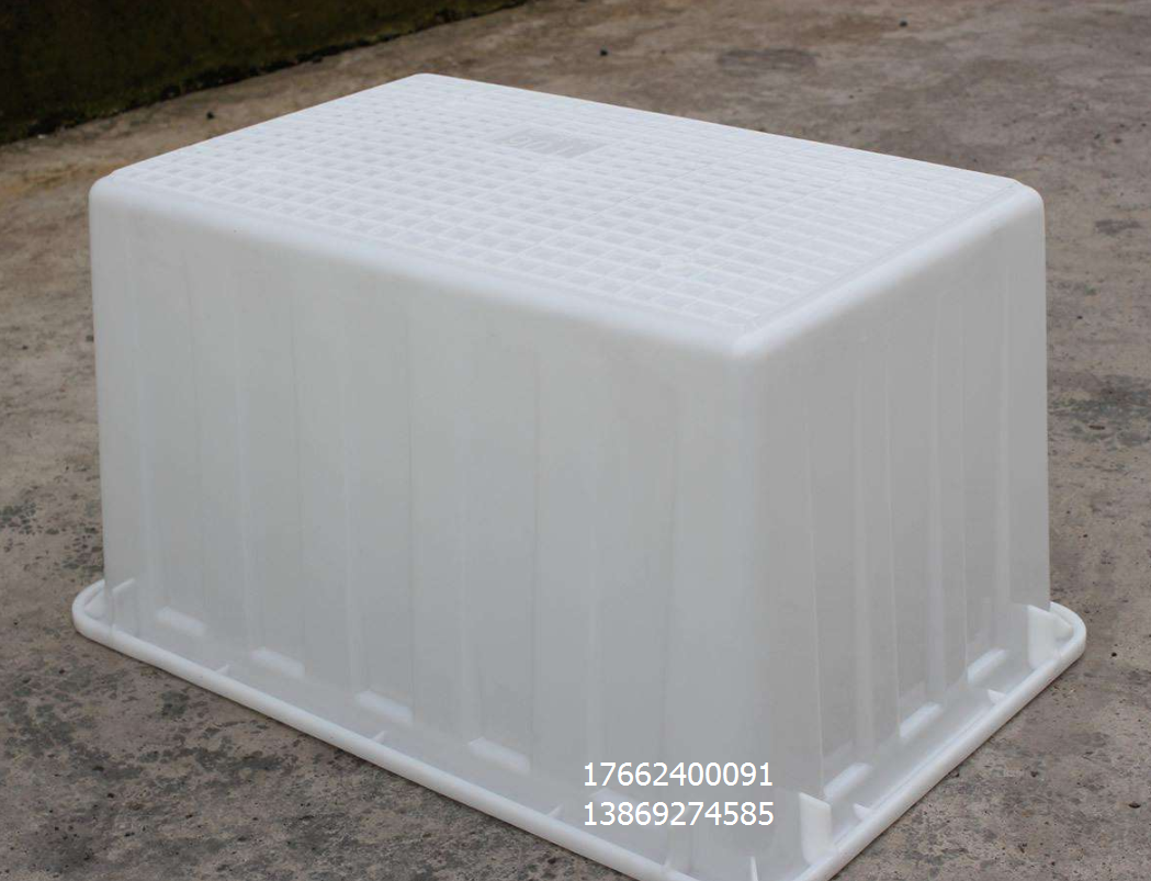 K-1000L塑料周转箱厂家，1立方敞口食品塑料方箱尺寸价格