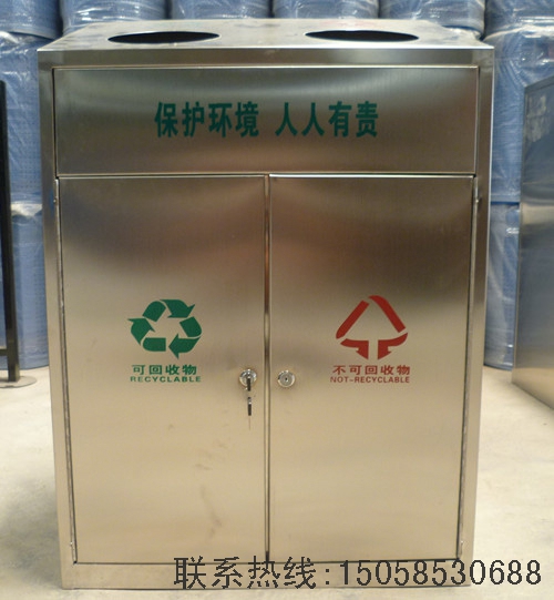 永康市分类环卫垃圾桶 果皮箱 可 东阳户外方型大号垃圾桶 可定制