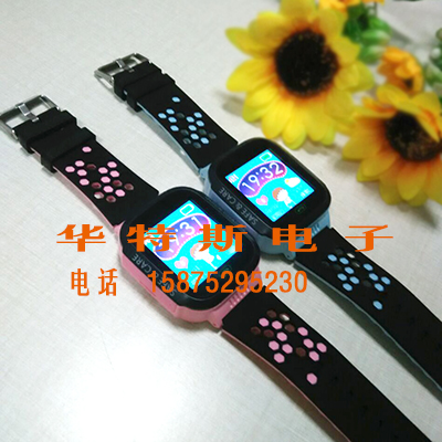 儿童智能电话手表插卡拍照定位触摸屏广东深圳厂家定制图片