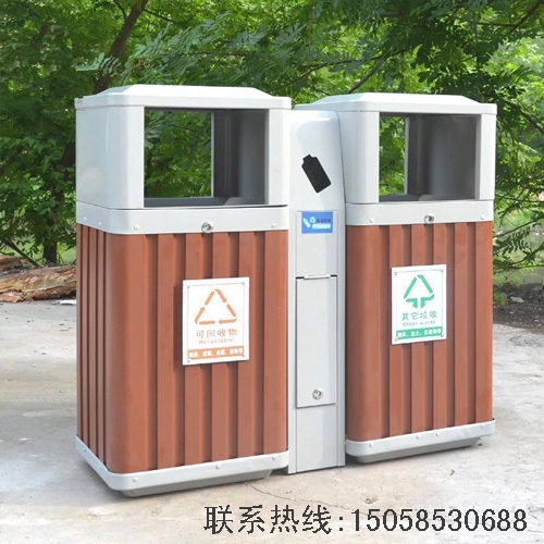 永康市分类环卫垃圾桶 果皮箱 可 东阳户外方型大号垃圾桶 可定制