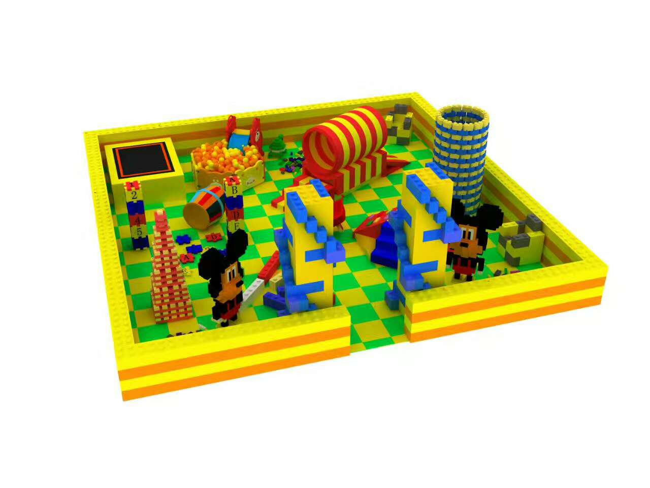 乐高玩具LEGO展览展示设计|空间|展示设计 |小一郝 - 原创作品 - 站酷 (ZCOOL)