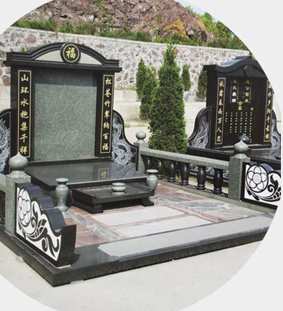 上海墓碑 精雕细琢山西黑 印度红高档墓碑厂家批发 自有矿山 量大从优