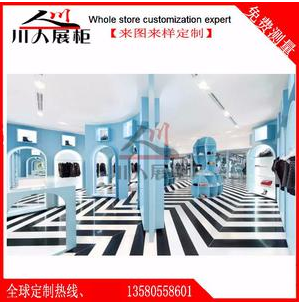 广州川人展柜设计有限公司 欧式服装展柜 欧式服装展柜供应商