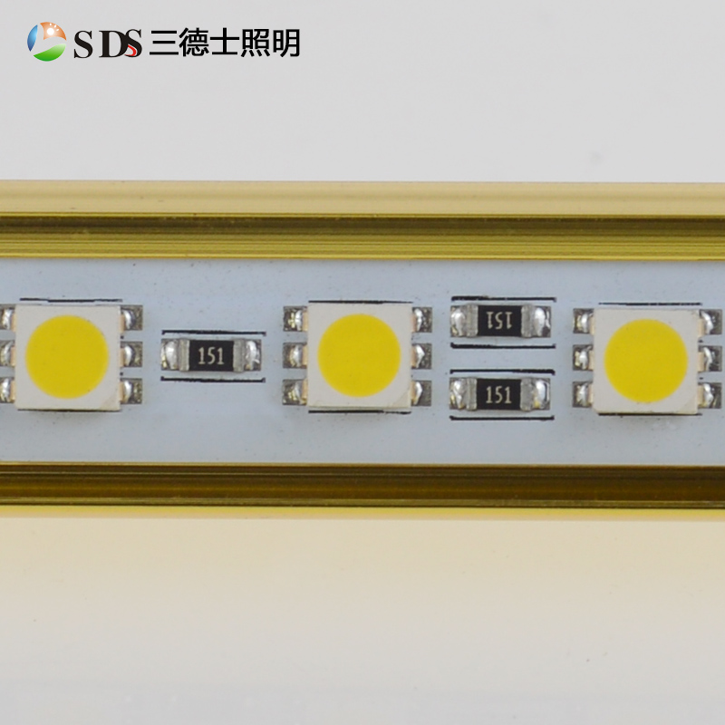 三德士LED硬灯条黄金展柜灯具手机化妆品展示柜LED硬灯条