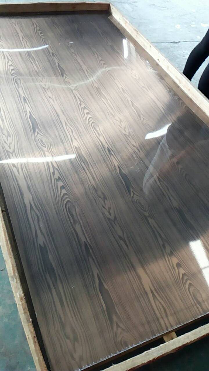 不锈钢双色木纹装饰板