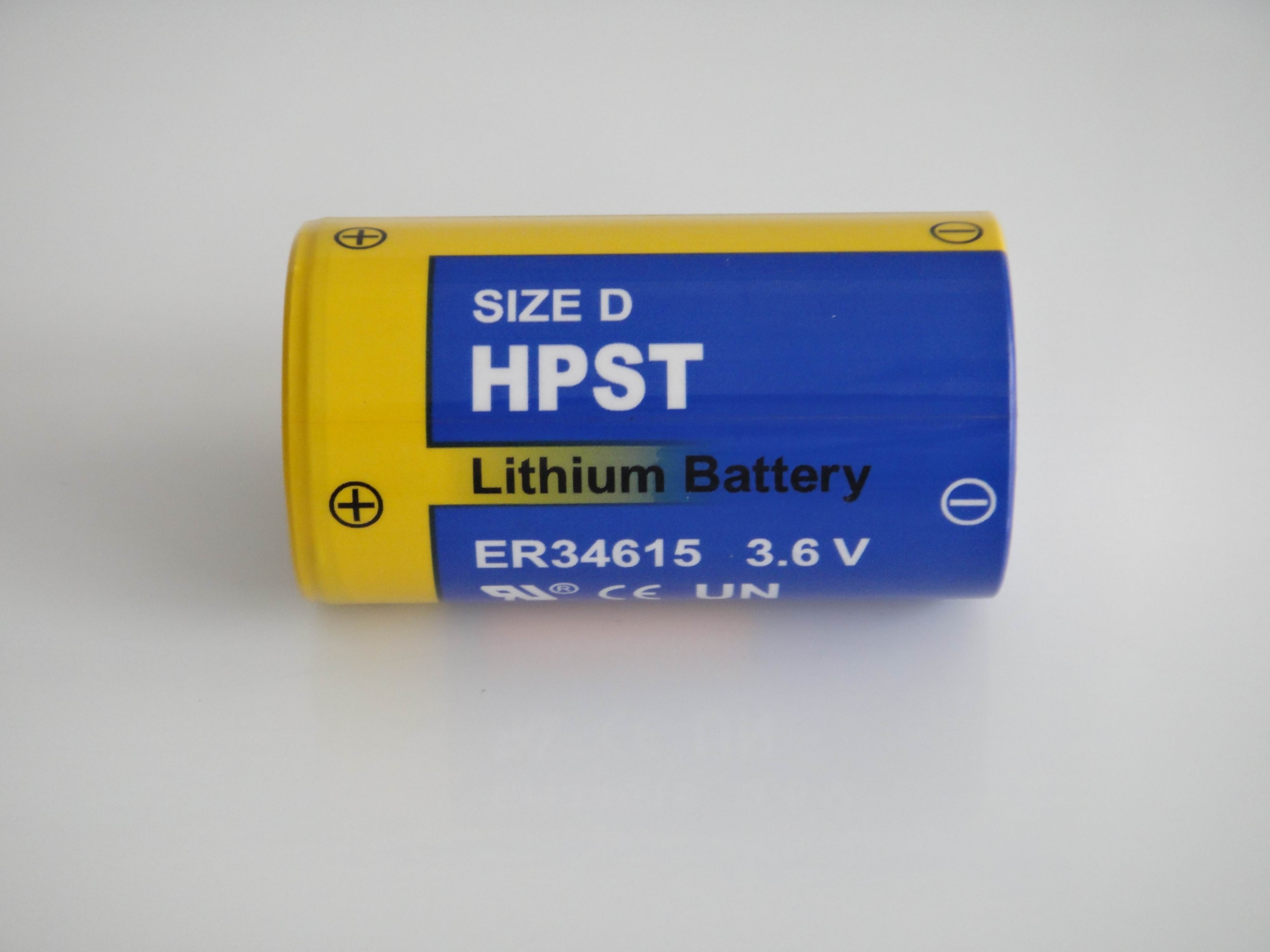 锂-亚硫酰氯电池er34615