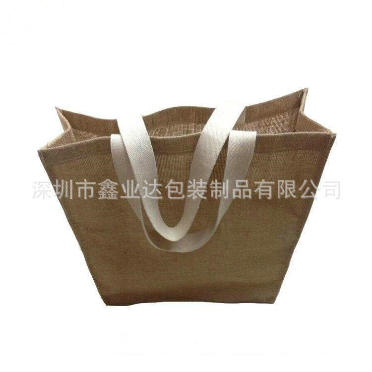 印花购物袋印刷购物袋广告购物袋礼品麻布袋子图片
