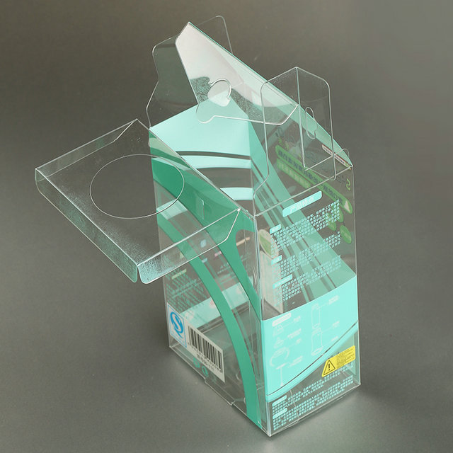 厂家可定制普通透明塑料胶盒pvc胶盒pet胶盒图片