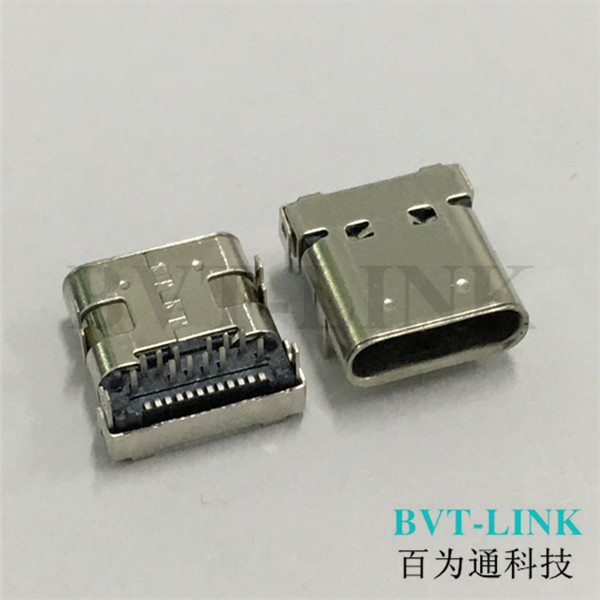 深圳 USB3.1 C TYPE  USB TYPC C 扩展器母座生产工厂 SWITCH HDM扩展盒用连接器图片