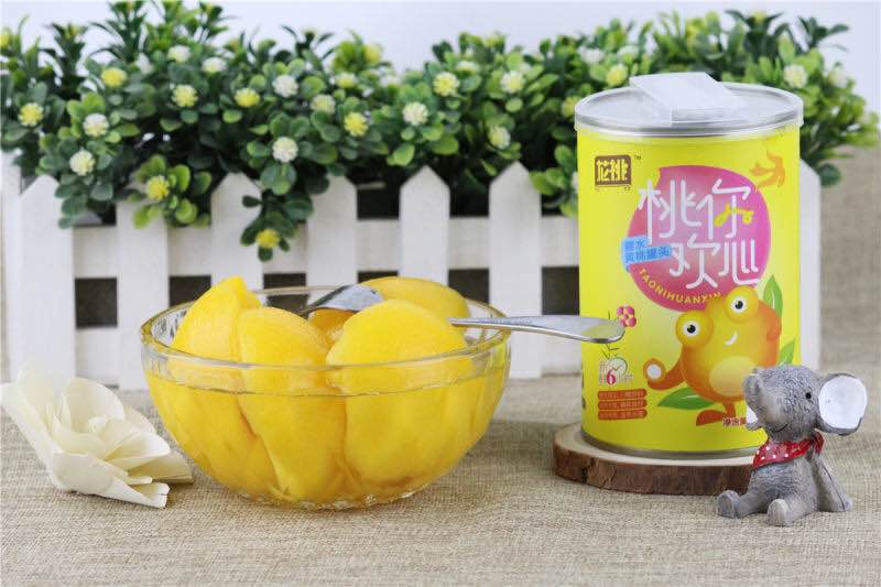 安徽黄桃罐头进出口水果罐头供应图片