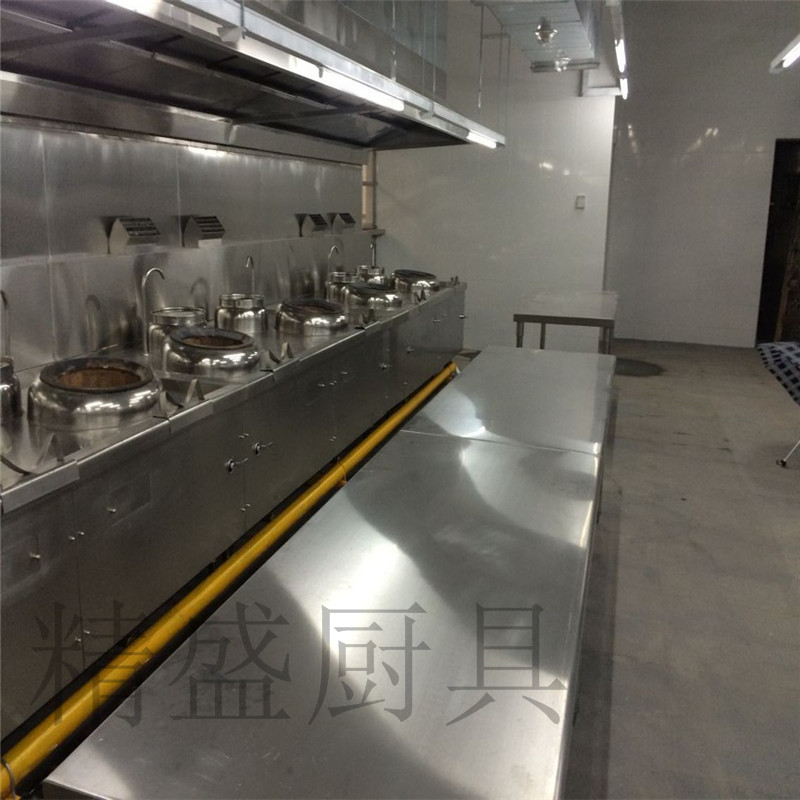 大型食堂厨房设备工程 厨房油烟净化设备 厨房油烟净化一体机