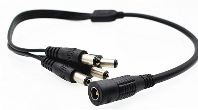 厂家供应电线电缆DC电源线电子线usb转5.5*2.1电子线材