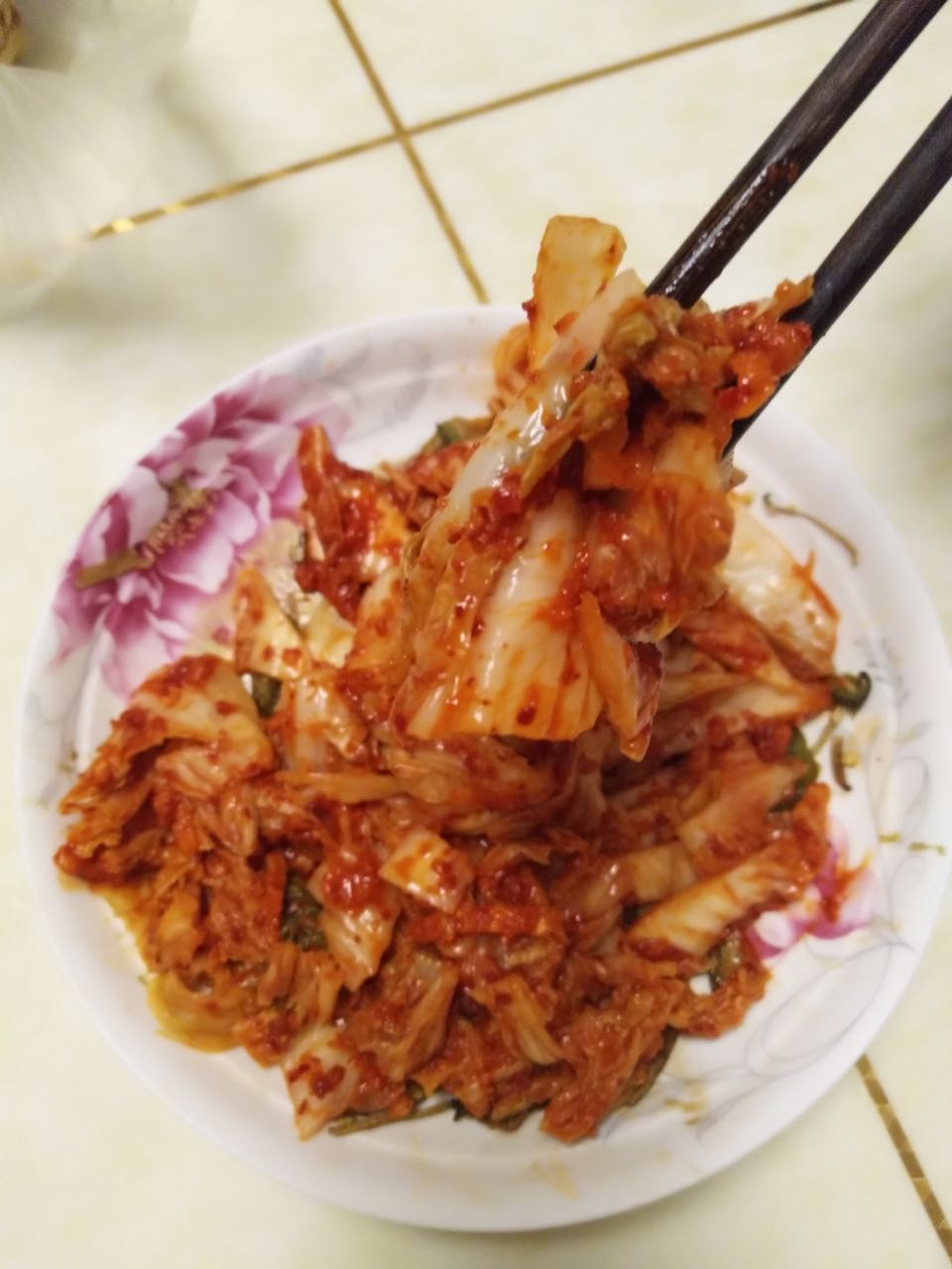 色香俱全的朝鲜辣白菜韩国泡菜