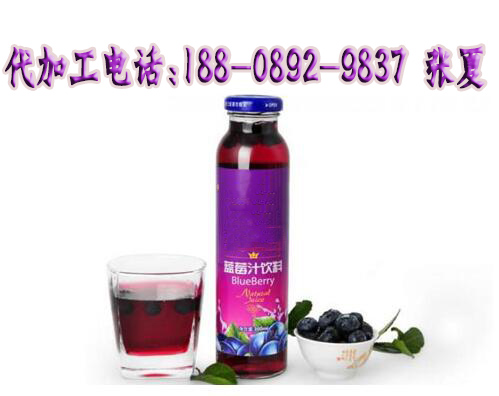 蓝莓枸杞植物饮品ODM/贴牌加工